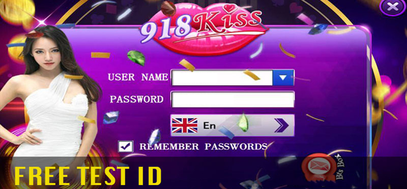 Kiss918 test id password 2021